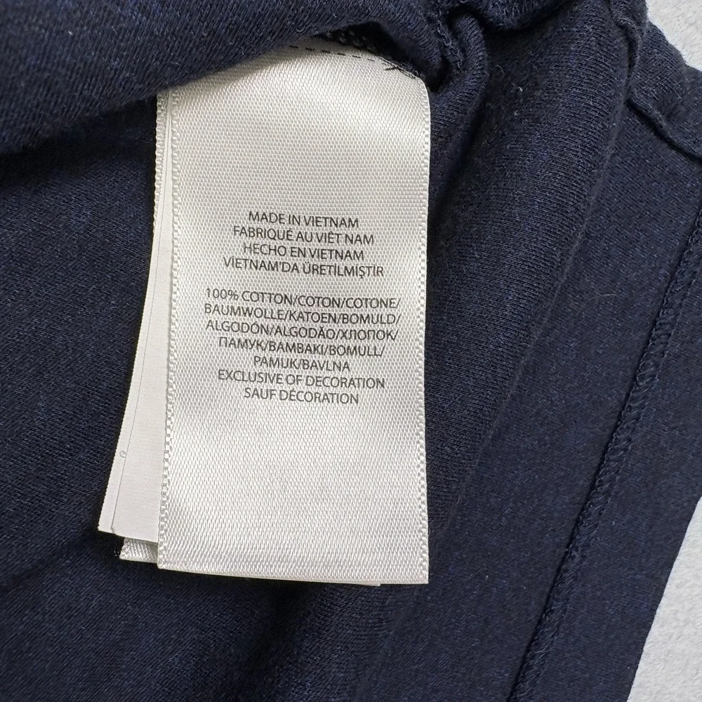 Polo Ralph Lauren Polo Shirt Mens XL Navy Classic Fit Flesh Pony Logo Cotton
